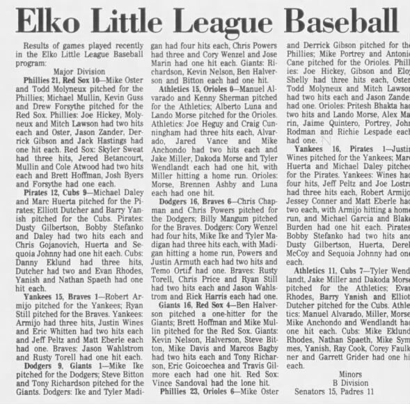 Clipping from Elko Daily Free Press